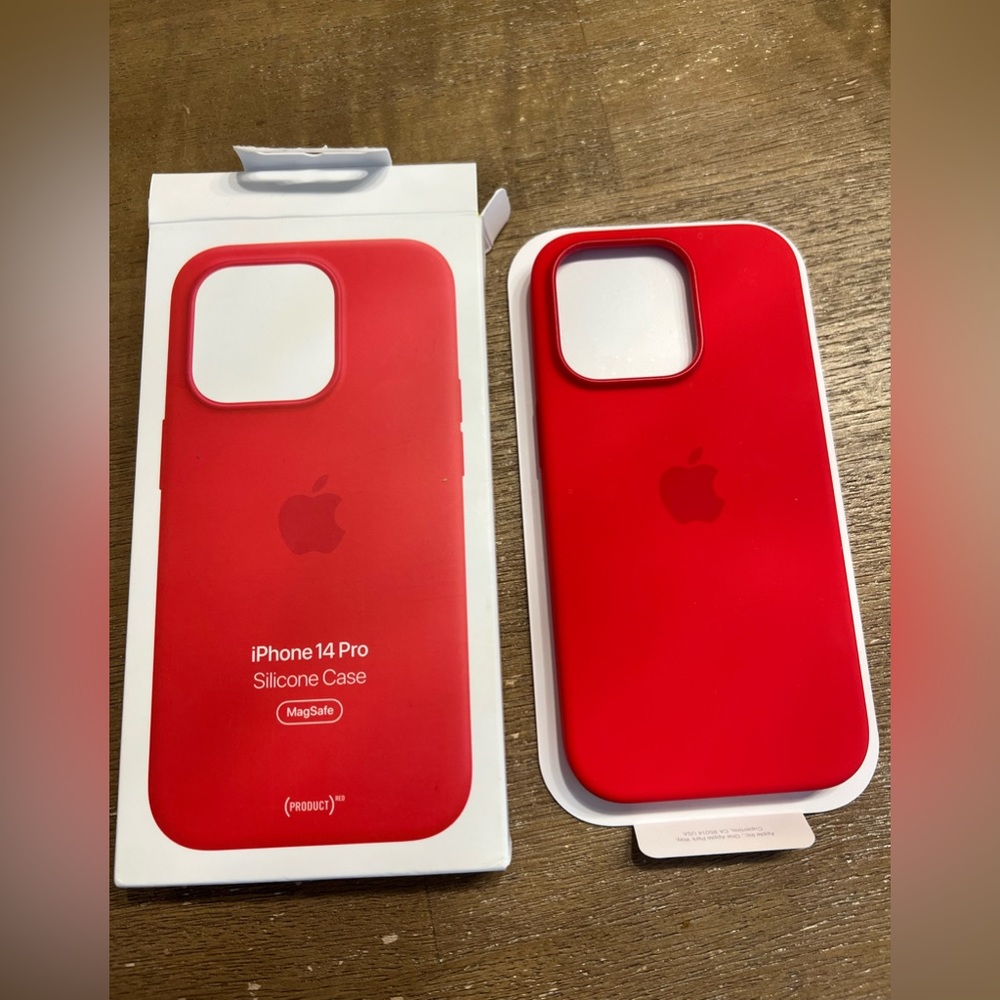 iPhone 14 Pro silicone case genuine